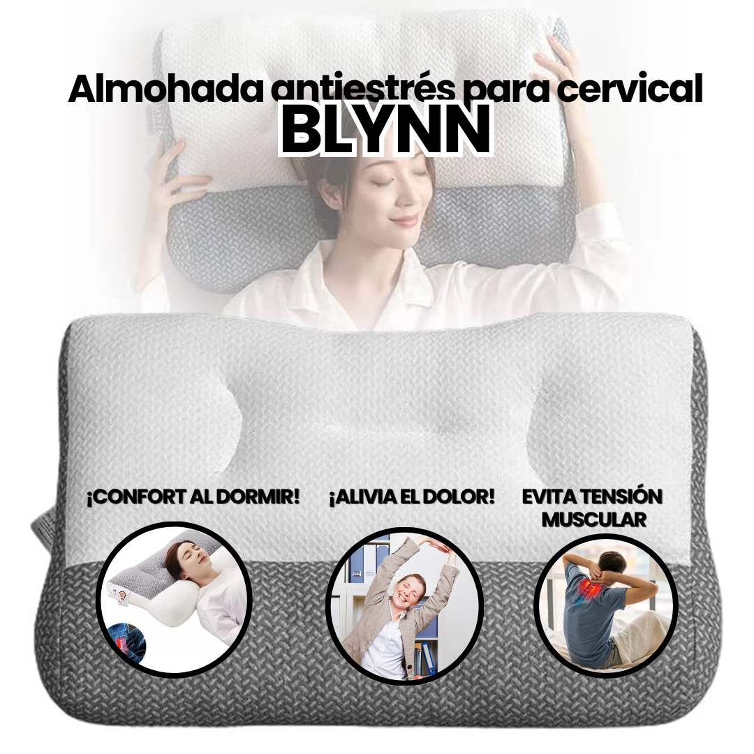 Almohada BLYNN™ - Despídete del dolor cervical y despierta como nuevo