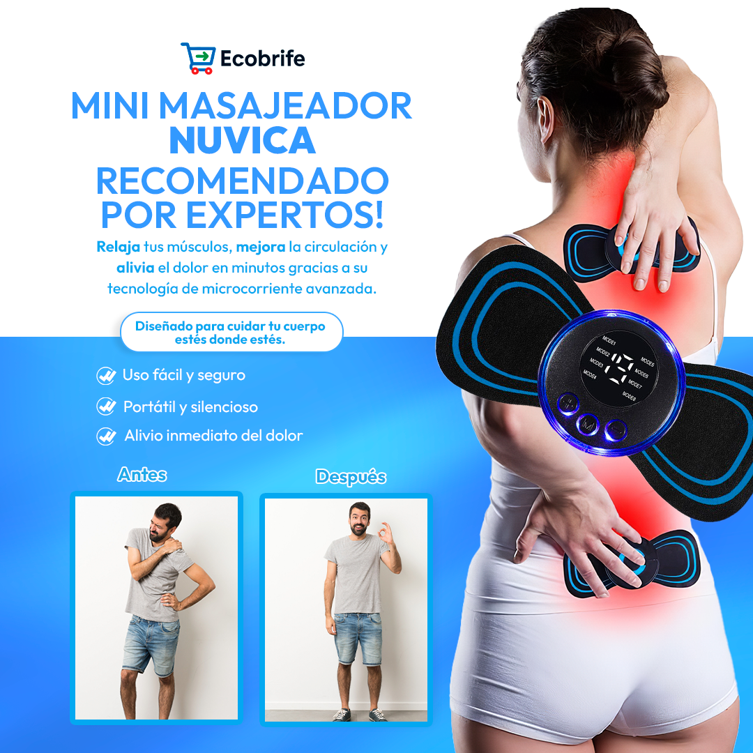 Nuvica™ - Despídete del dolor, donde y cuando quieras